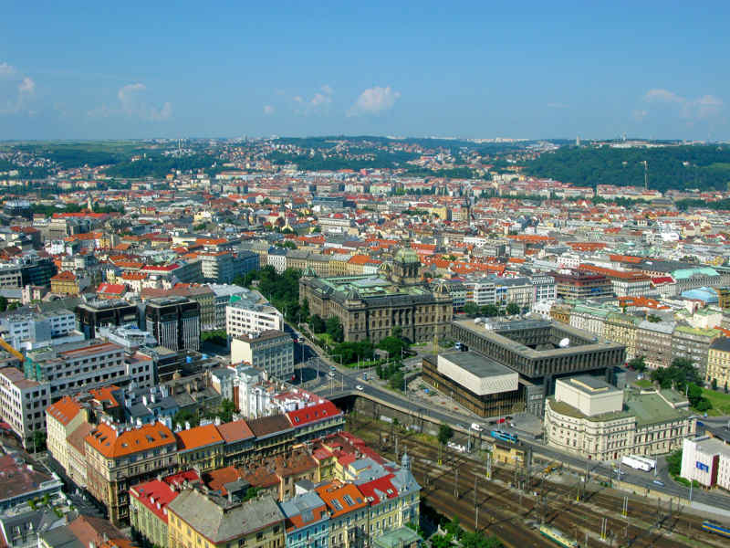Národní muzeum jako obraz v interiéru