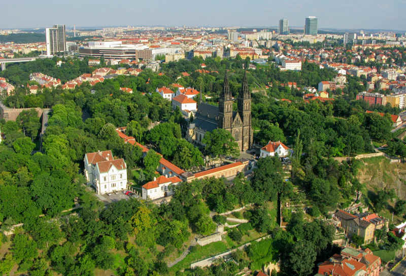 Vyšehrad jako obraz v interiéru