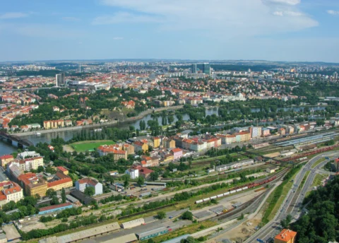 Smíchovské nádraží Praha 5 2007