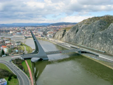 Mariánský most Ústí nad Labem 2009