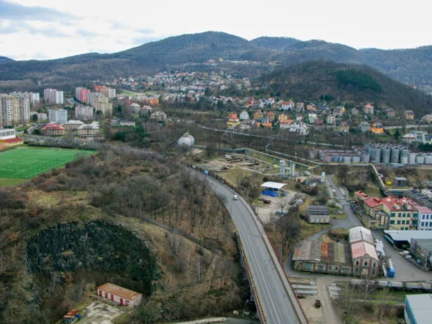 Mariánský most Ústí nad Labem 2009