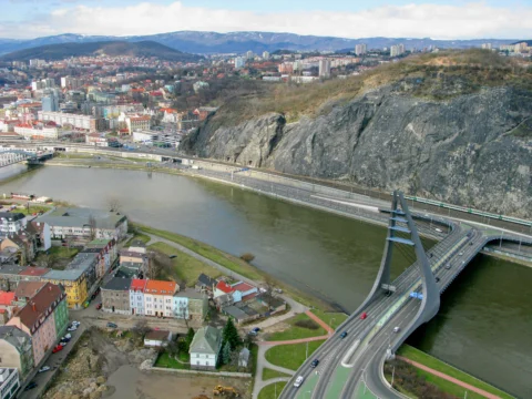 Mariánský most Ústí nad Labem 2009
