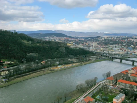 ulice Pražská Ústí nad Labem 2009
