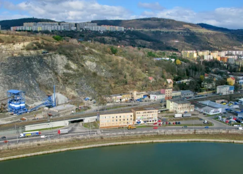 Ústí nad Labem ulice Přístavní centrum 2009