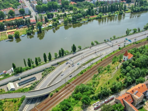 Radlická Smíchov Praha 5 2007