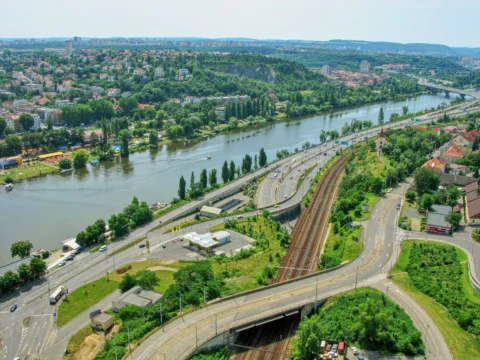 Radlická Smíchov Praha 5 2007