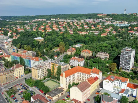 Plzeňská ulice Smíchov Praha 5 2008