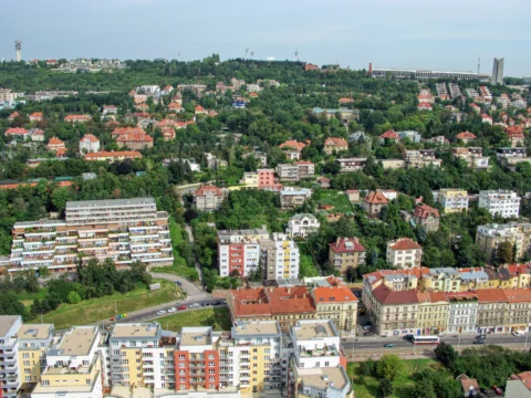 Plzeňská ulice Smíchov Praha 5 2008