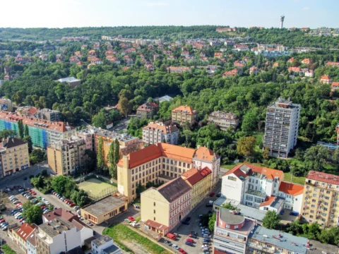 Plzeňská ulice Smíchov Praha 5 2008