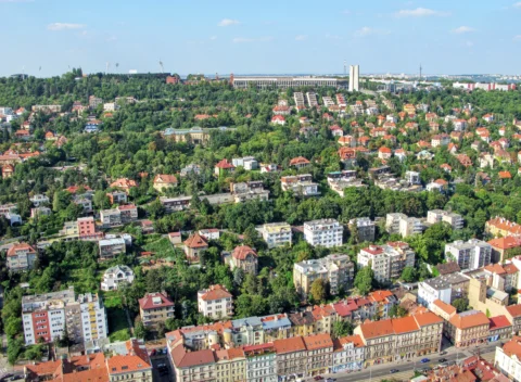 Plzeňská ulice Smíchov Praha 5 2008