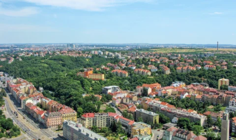 Plzeňská ulice Smíchov Praha 5 2008