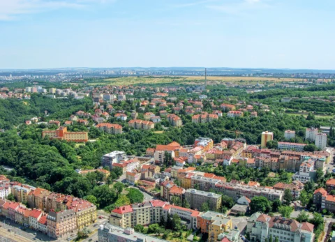 Plzeňská ulice Smíchov Praha 5 2008