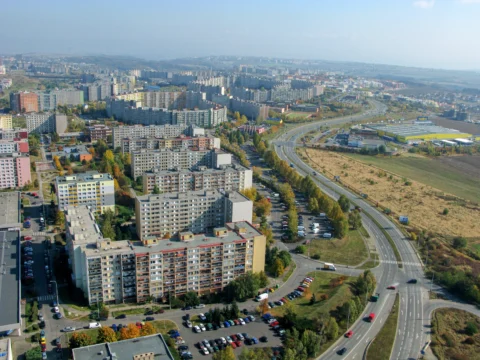 Stodůlky ulice Jeremiášova Praha 13 2008