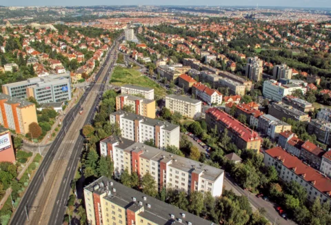 Bořislavka, Evropská a Šárka Praha 6 2009