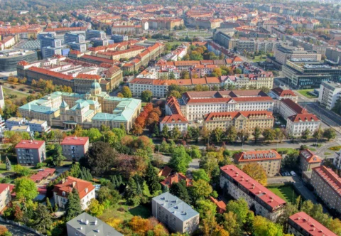 Areál ČVUT Dejvice – Evropská ulice Praha 6 2008