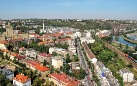 Podbaba Praha 6 – Vltava, plavební komory a okolí 2009
