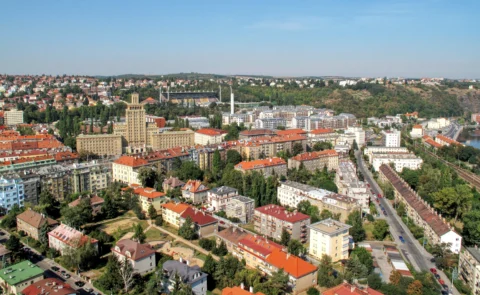 Podbaba Praha 6 – Vltava, plavební komory a okolí 2009
