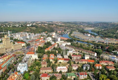 Podbaba Praha 6 – Vltava, plavební komory a okolí 2009