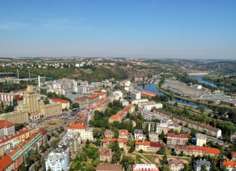 Podbaba Praha 6 – Vltava, plavební komory a okolí 2009