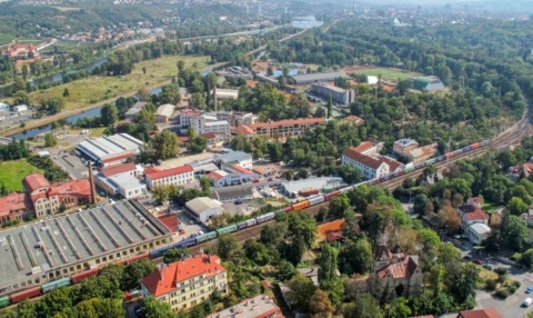 Podbaba Praha 6 – Vltava, plavební komory a okolí 2009