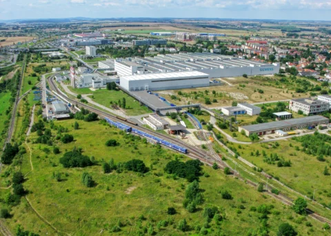 Siemens Kolejová vozidla Zličín Praha – výrobní závod 2007