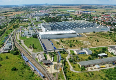 Siemens Kolejová vozidla Zličín Praha – výrobní závod 2007