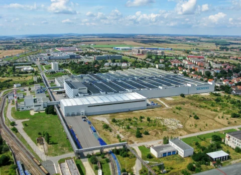 Siemens Kolejová vozidla Zličín Praha – výrobní závod 2007