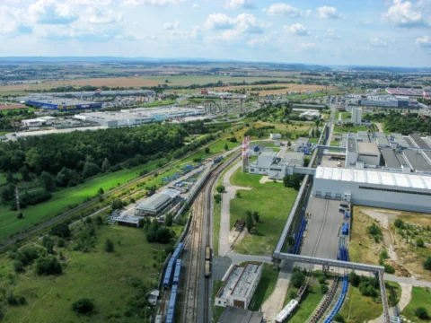 Siemens Kolejová vozidla Zličín Praha – výrobní závod 2007