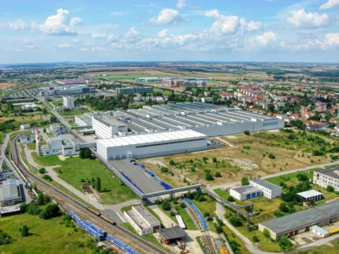 Siemens Kolejová vozidla Zličín Praha – výrobní závod 2007