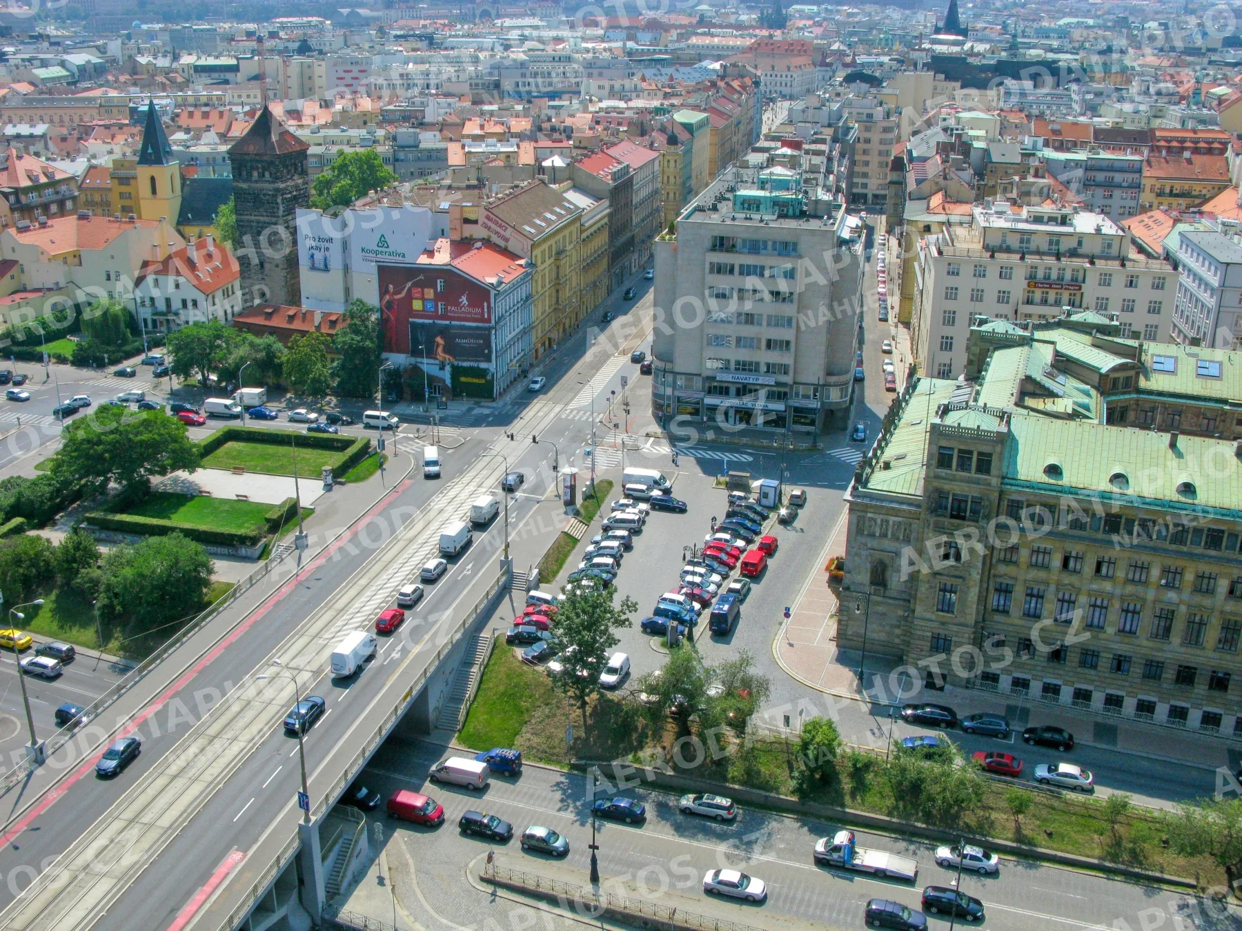 Štefánikův most a Letenský tunel