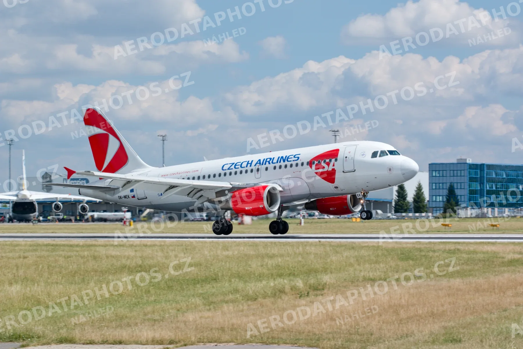 Airbus A319 ČSA Ruzyně