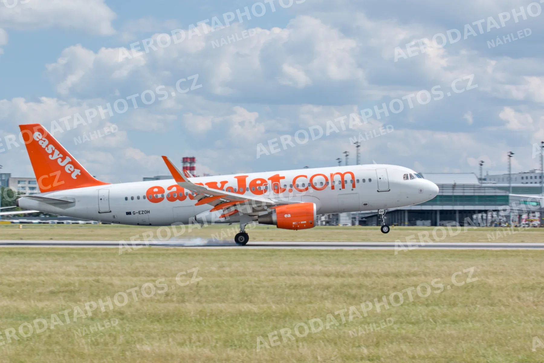Airbus A319 Easyjet Ruzyně