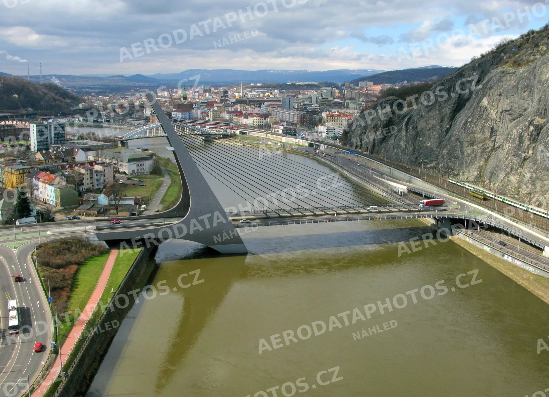 Mariánský most Ústí nad Labem 2009