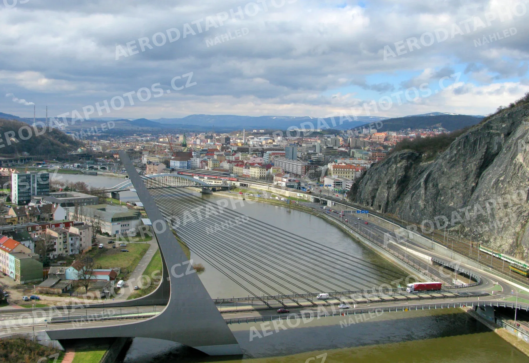 Mariánský most Ústí nad Labem 2009