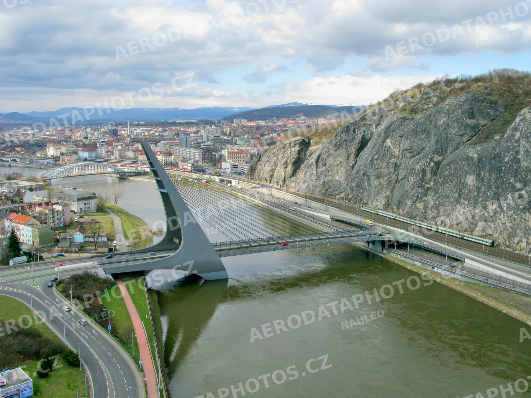 Mariánský most Ústí nad Labem 2009
