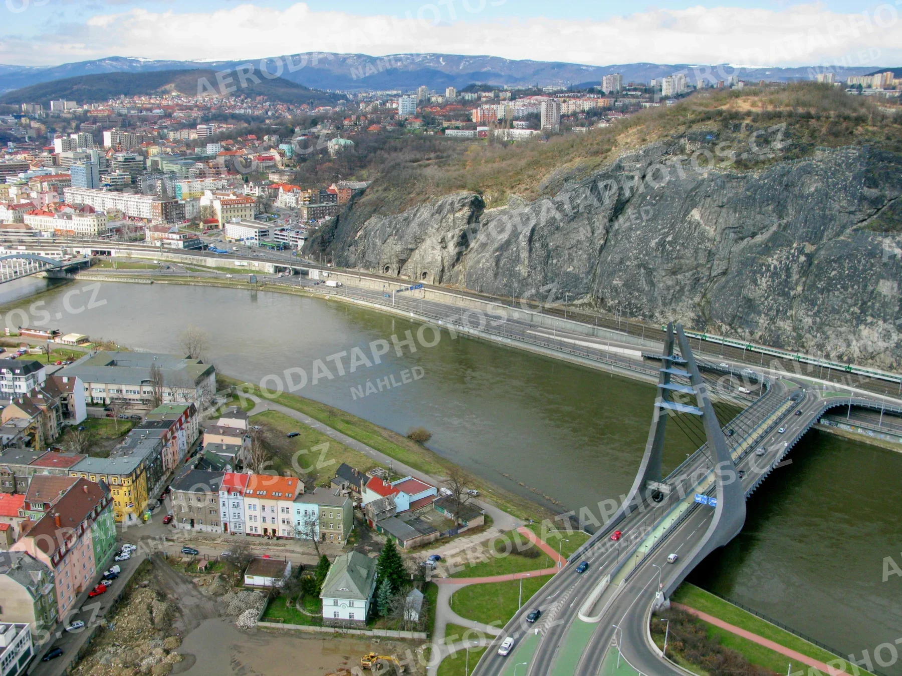 Mariánský most Ústí nad Labem 2009