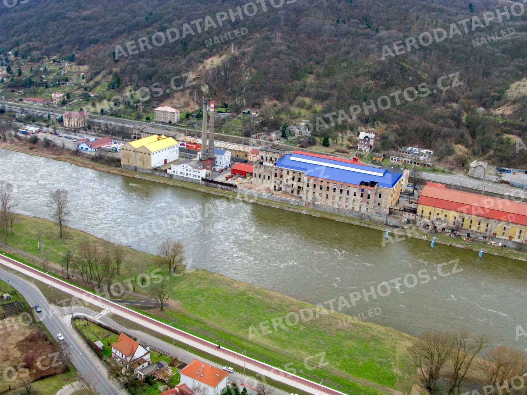 ulice Pražská Ústí nad Labem 2009