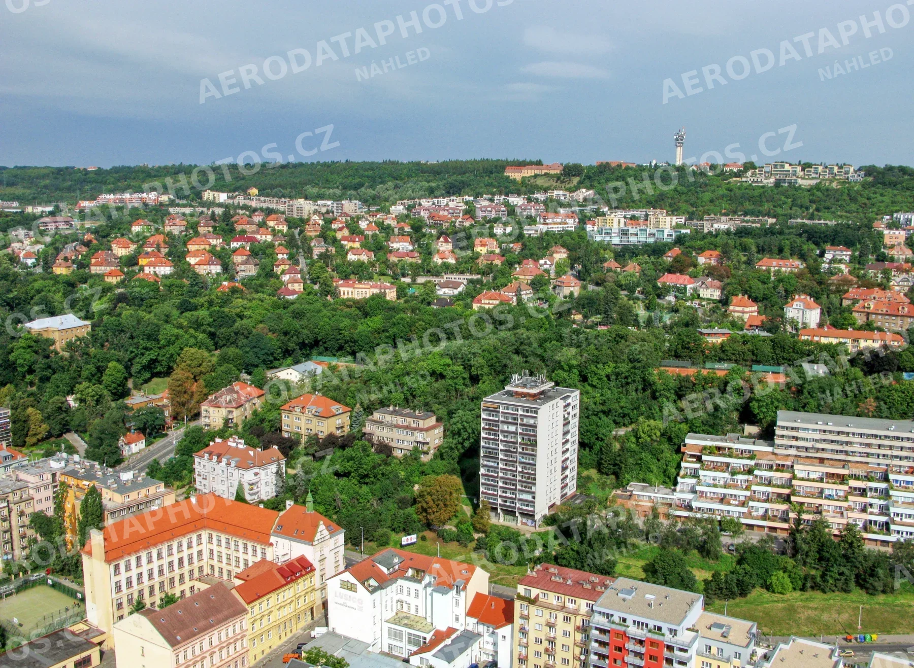 Plzeňská ulice Smíchov Praha 5 2008