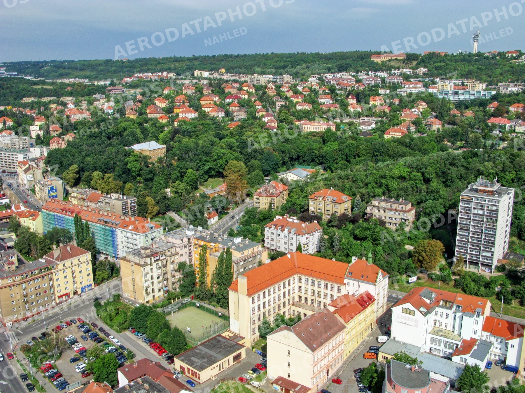 Plzeňská ulice Smíchov Praha 5 2008