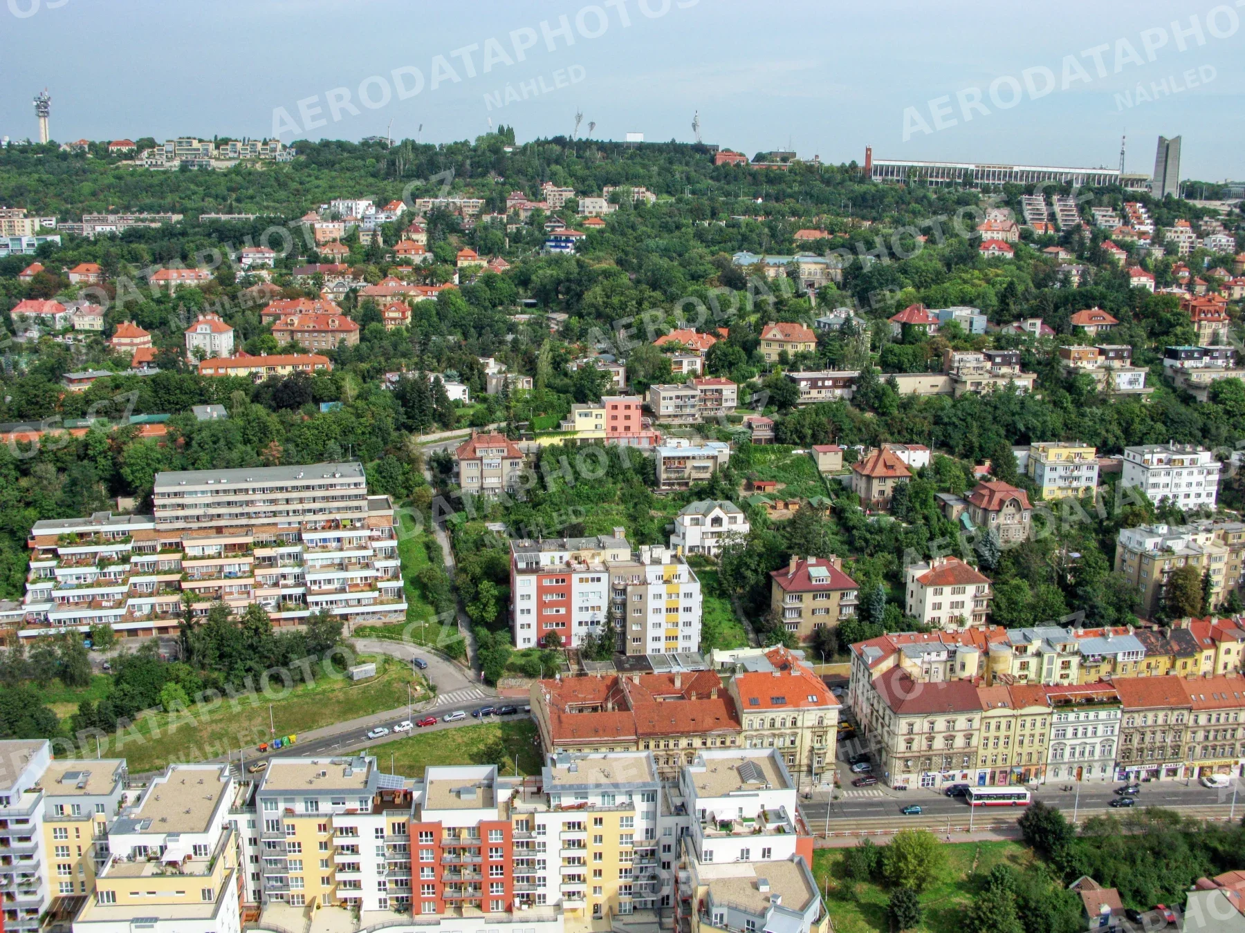 Plzeňská ulice Smíchov Praha 5 2008