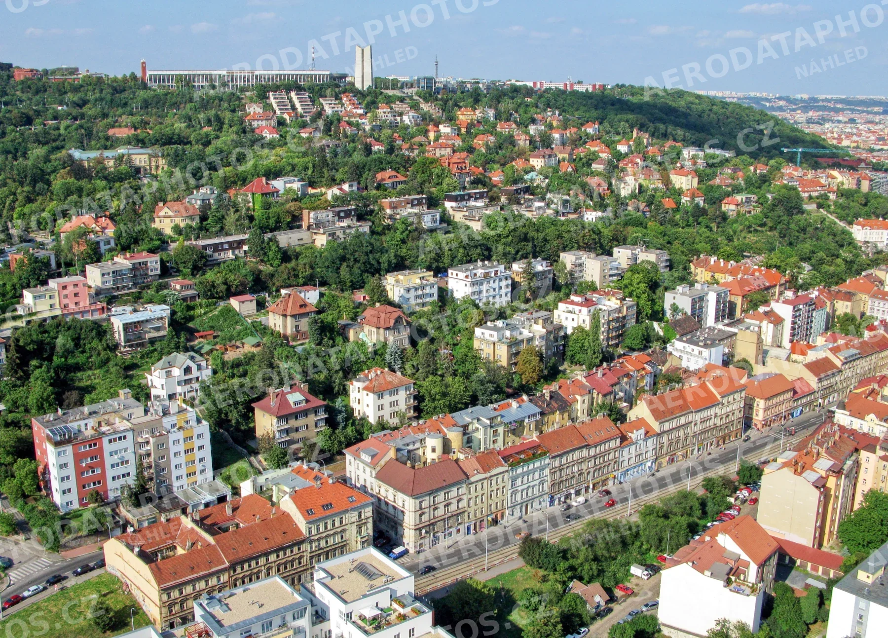 Plzeňská ulice Smíchov Praha 5 2008
