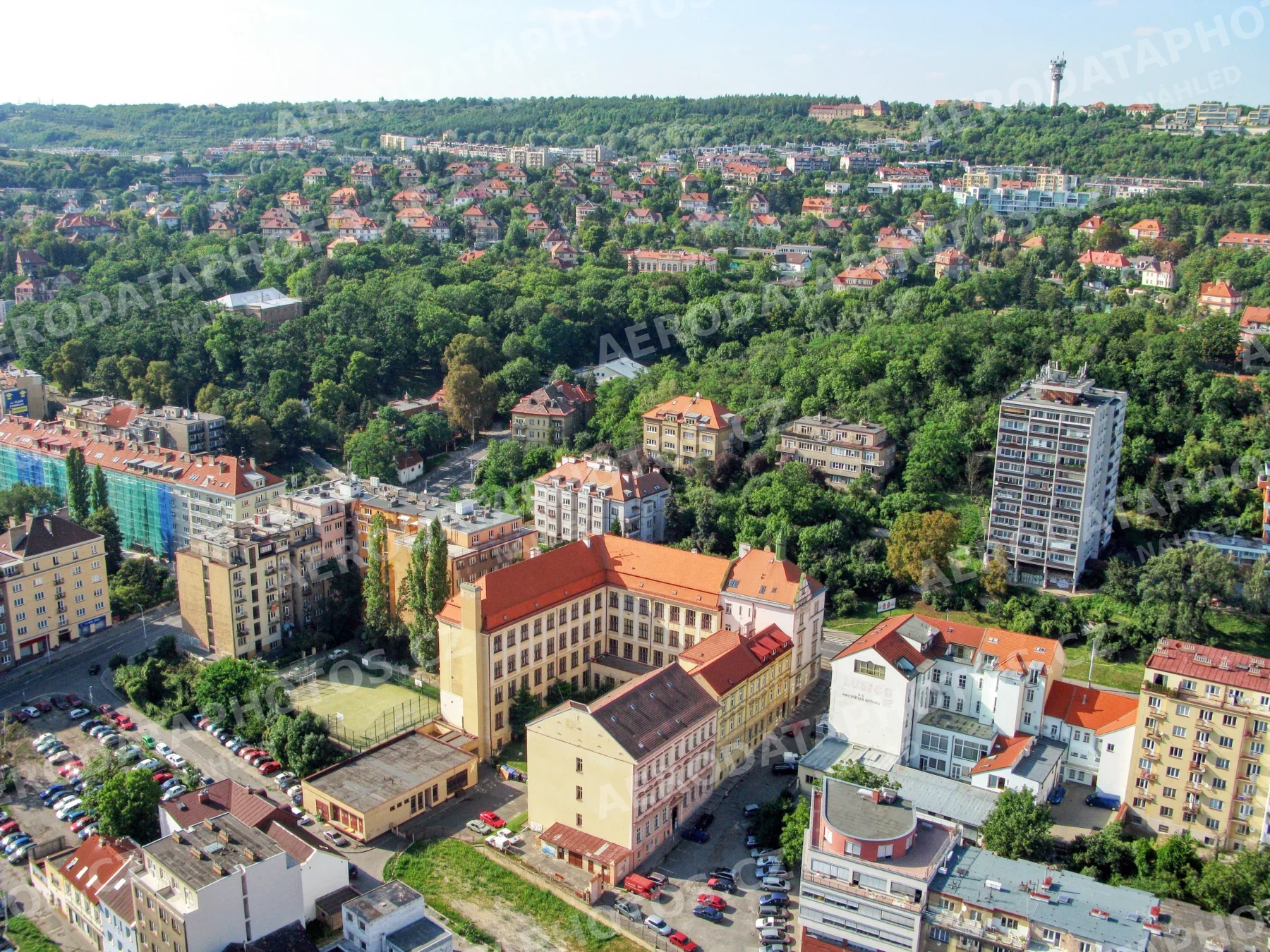 Plzeňská ulice Smíchov Praha 5 2008
