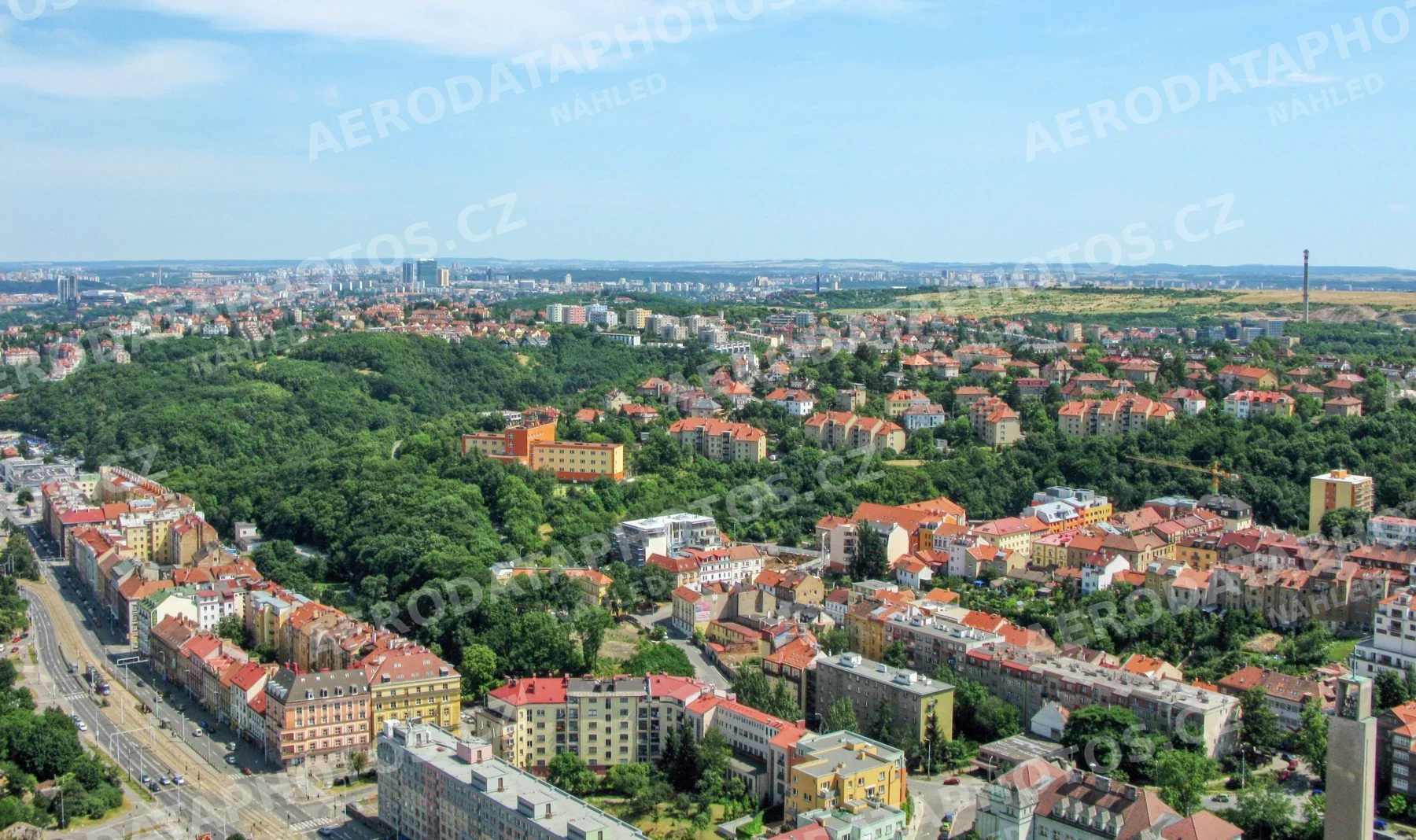 Plzeňská ulice Smíchov Praha 5 2008