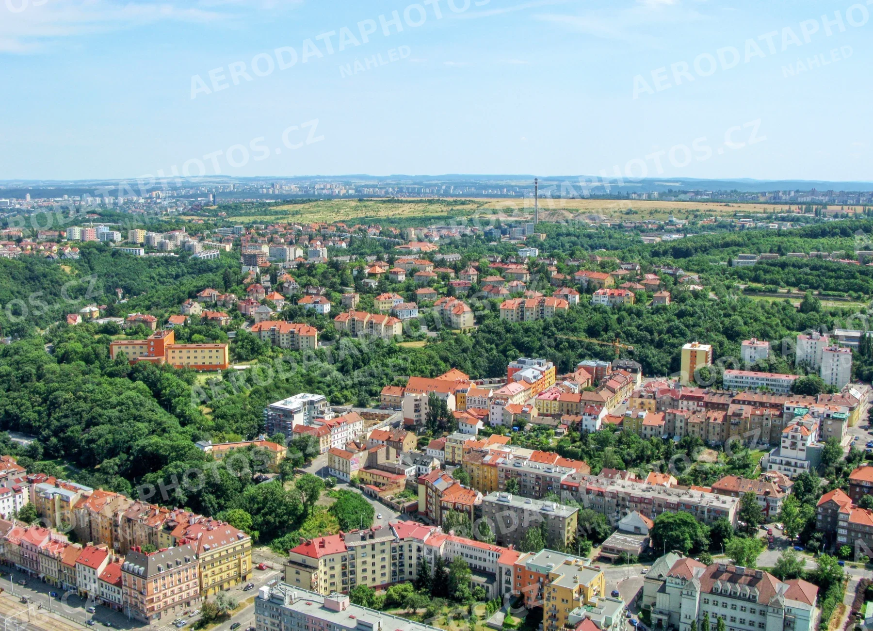 Plzeňská ulice Smíchov Praha 5 2008