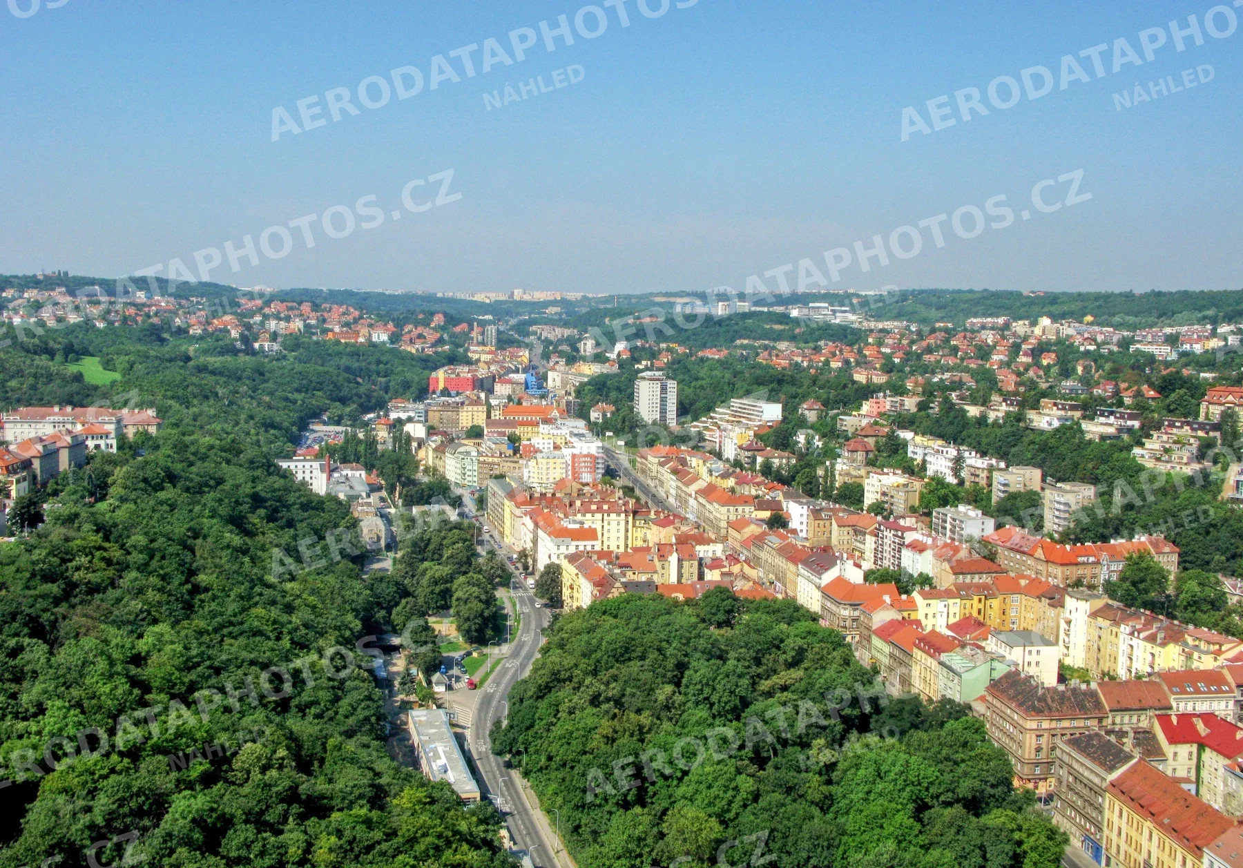 Plzeňská ulice Smíchov Praha 5 2008
