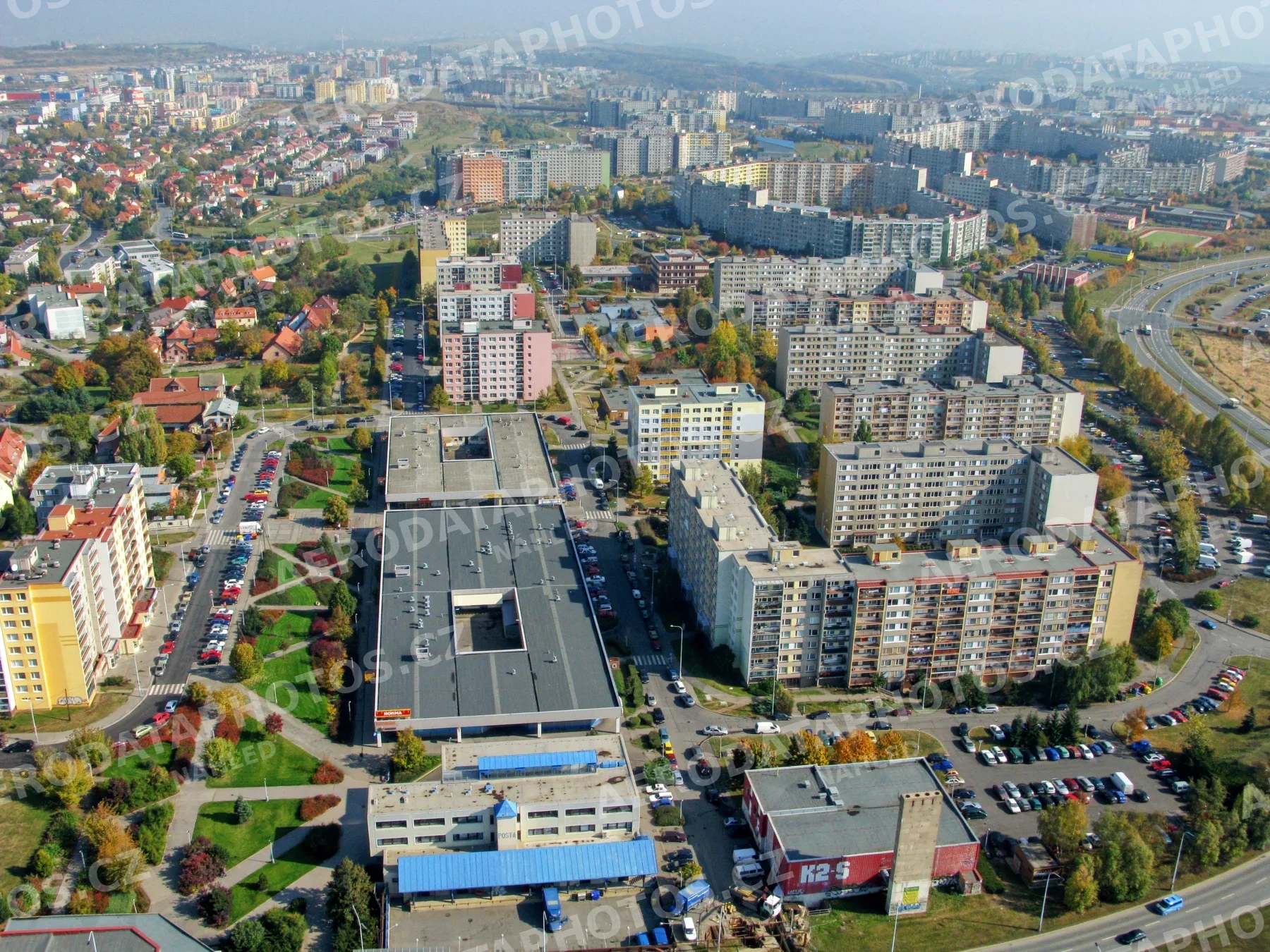 Stodůlky ulice Jeremiášova Praha 13 2008