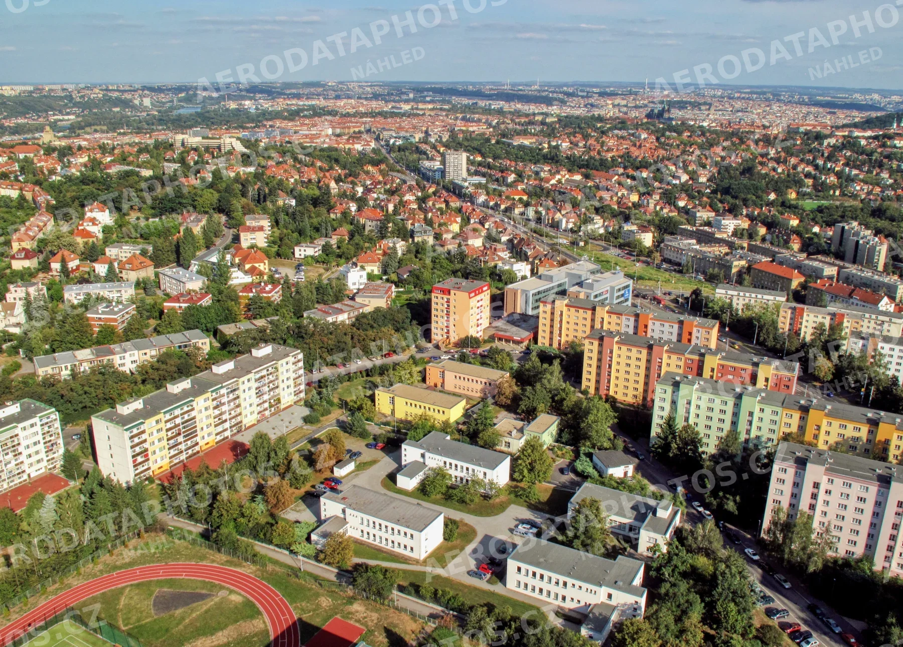 Bořislavka, Evropská a Šárka Praha 6 2009