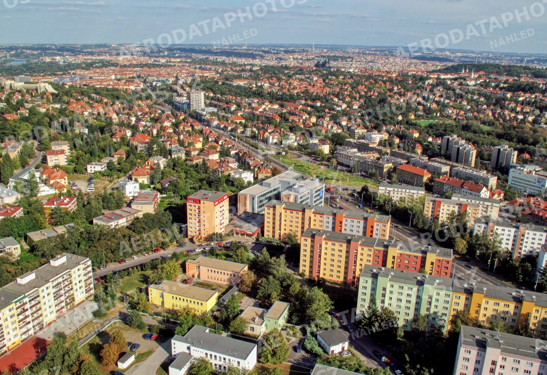 Bořislavka, Evropská a Šárka Praha 6 2009