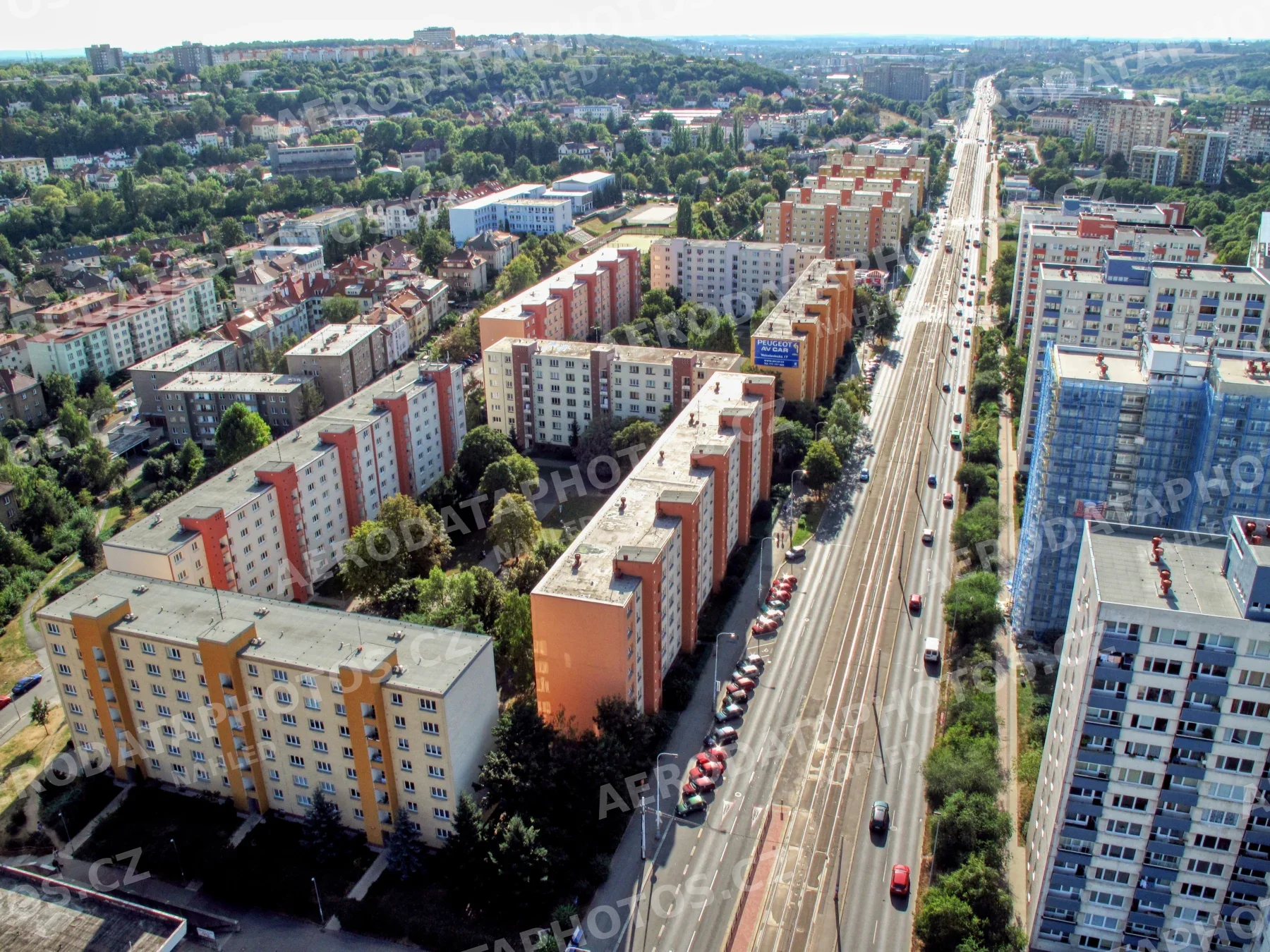 Bořislavka, Evropská a Šárka Praha 6 2009
