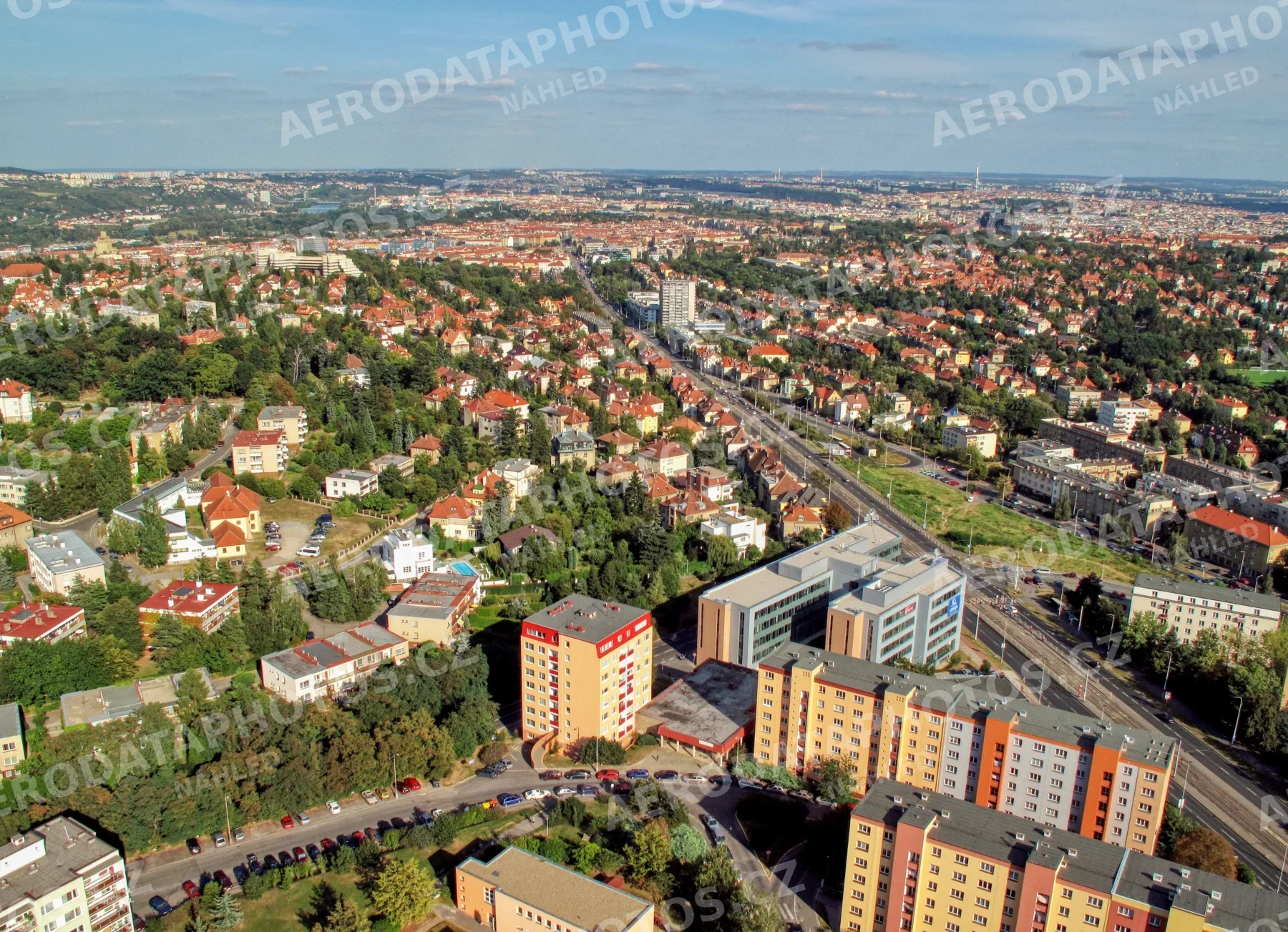 Bořislavka, Evropská a Šárka Praha 6 2009